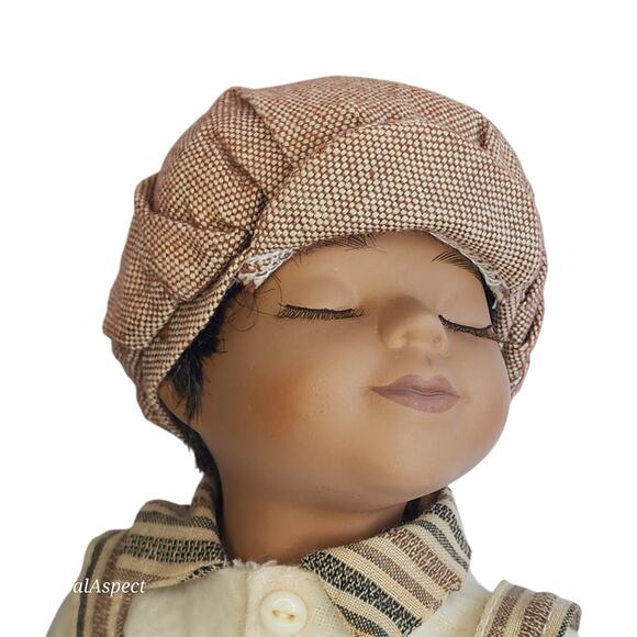 Vintage Pair of American Porcelain Dolls Boy Girl Victorian dress - Picture 4 of 7